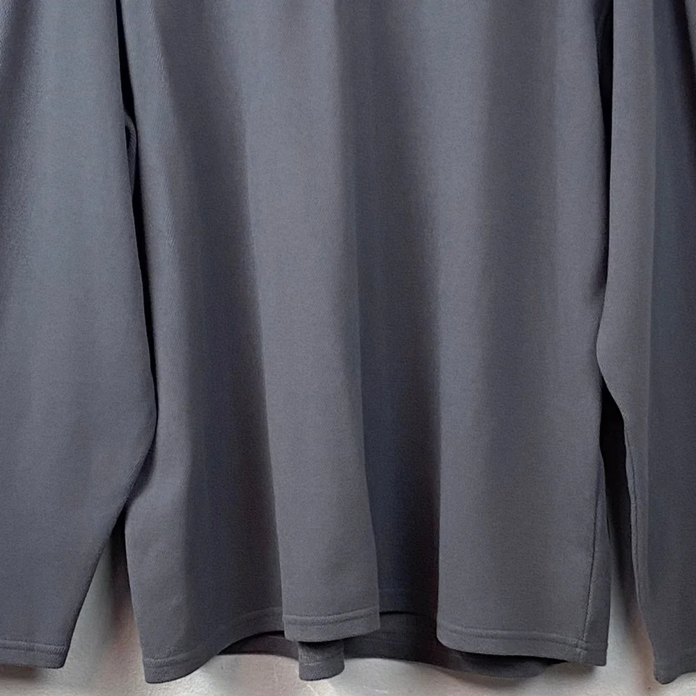The North Face Mens Gray 1/4 Zip Pullover‎ Sweatshirt Shirt XL Thermal Gorpcore